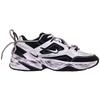 Nike M2K Tekno Abriebfeste Niedrige Chunky Sneaker Unisex Schwarz Weiß AV4789-104(TeamF-)