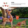 5Pcs Christmas Yard Signs Festive Lawn Stakes Outdoor Garden Decoration Santa Elk Tree Xmas Party Supplies Christmas Yard Signs