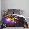 Game Metroid Blankets Soft Warm Flannel Throw Blanket Plush for Bed Living Room Picnic Travel Home Couch