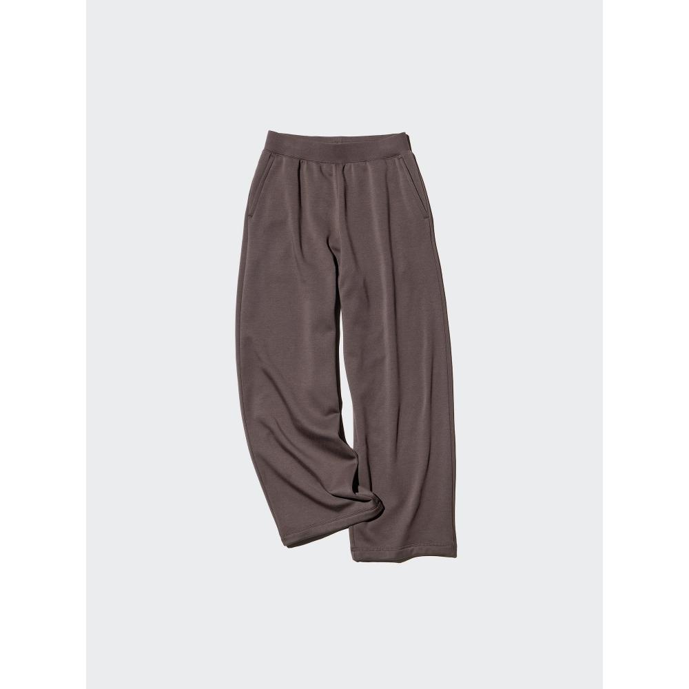 Uniqlo Japan Warm Boa Sweat Wide Leg Pants