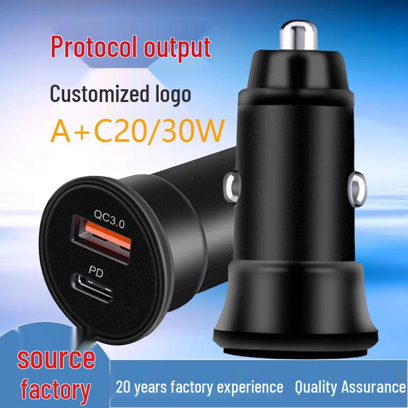 20W Dual USB PD Car Charger - Super Fast Charging for Huawei & Xiaomi Phones