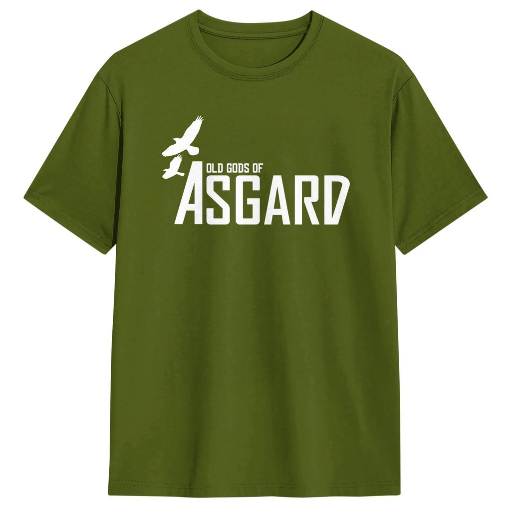 Mens T Shirt Alan Wake Old Gods Of Asgarde TShirts Harajuku Beach Tee Shirt Vintage Cotton Clothes Gift
