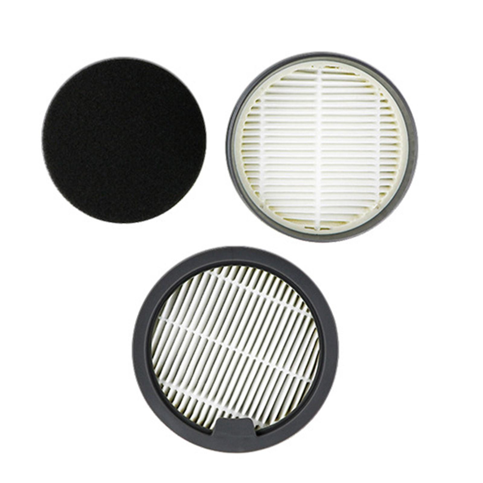 

Pack of 3 Vacuum Filter Replacement Part Round Filter Vacuum Cleaner Accessories Replacement Filter for Vacuum Cleaner