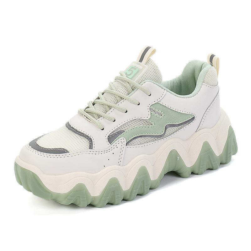 

[Customized] B1110 white shoes women s 2020 new versatile Internet celebrity leisure sports summer flat ins board shoes 35