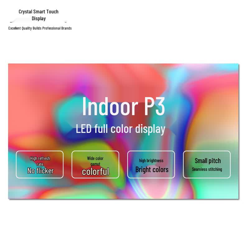 Jingzhi Touch Display Indoor P3 LED Module CN Plug (adapter Included)