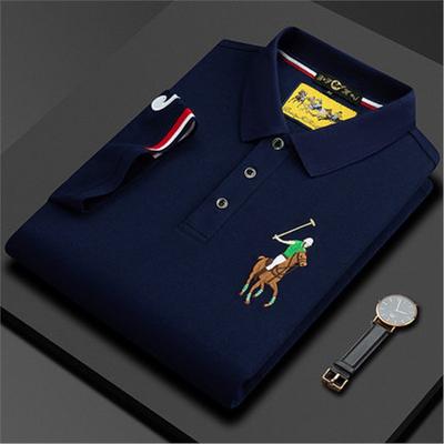 TrendHub Erkek Polo Gömlek Rahat Bol Yüksek Kaliteli İş Çalışma Kısa Kollu