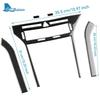 Echter Weicher Kohlefaser-Aufkleber für Vauxhall Opel Astra H MK5 2004 2005 2006 2007 2008 2009 2010 LHD RHD Auto Mittelkonsolenrahmen