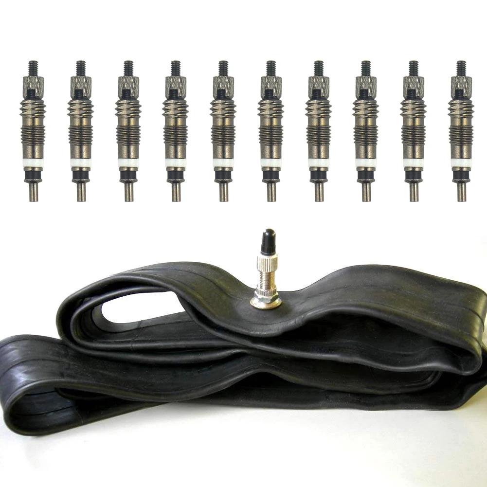 12-2PCS Bike Tire Valve Cores Repair Parts for Bicycle Tire Valve Core Replacement Parts for Bicycle MTB/Road Bike Accessories