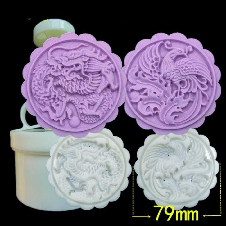 Delicate Mooncakes Pastries Molds Convenient Kitchen Tool for Beautiful Treat