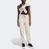 adidas Pantalón de chándal X Stella McCartney con logotipo de marca compartida para mujer, parte inferior, blanco roto IQ2640