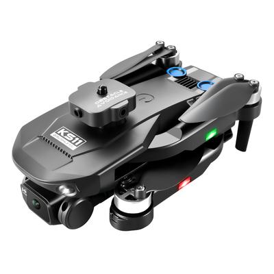 Kameralı Uzaktan Kumandalı Drone 4K Çift Kamera Engellerden Kaçınma Fırçasız Motor Optik Akış