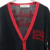 WACKO MARIA made in Japan Long sleeve V neck knit cardigan M black Men's Used