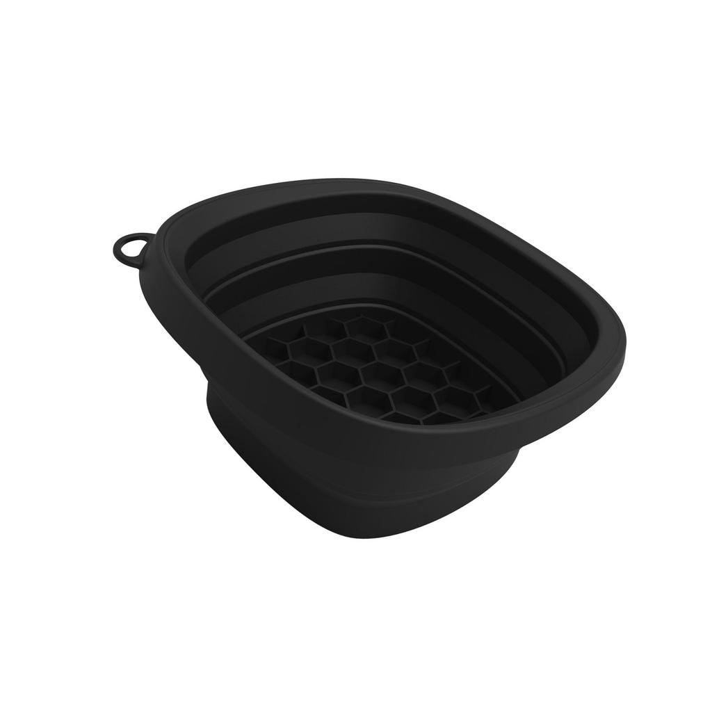 Foldable Ice Bath Facial Basin With Soft Silicones Design Builts-In Ice Tray Face Bowl For Cooling Relief Travel Use