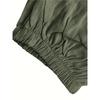 Men's Loose-fit Harem Pants, Elastic Drawstring Waist, Non-stretch Casual Lantern Trousers, Lightweight Quick-dry