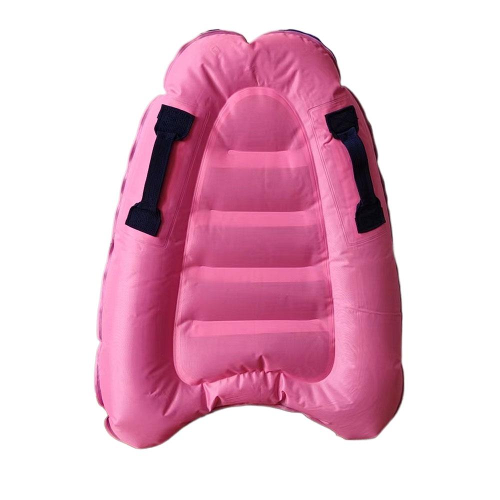 80×60cm Inflatable Bed Floating Swimming Mat Durable Water Surf Bodyboard  Adult & Kids