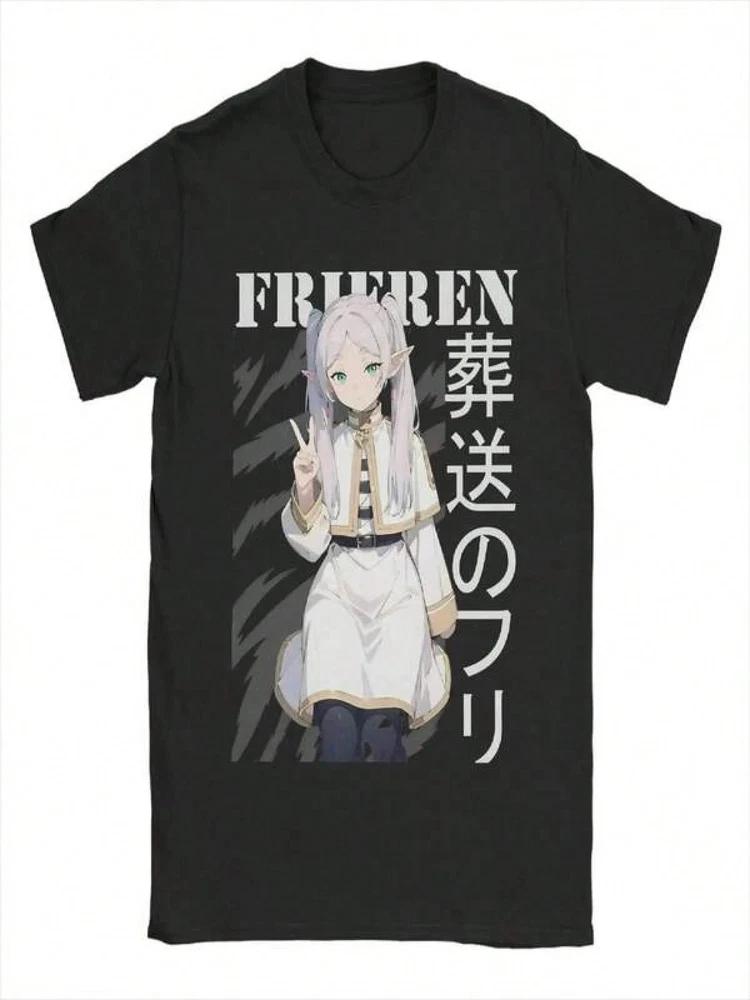 Anime Funny Frieren End Beyond TShirt Unisex6 S