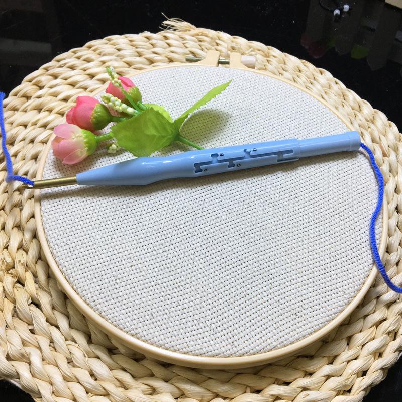 DIY výšivka děrovací jehlou Startovací sady Sedmikráska Lilie Květinová šicí sada Zábavné Snadné sady pro děrovací jehlu Pro začátečníky DIY ruční práce