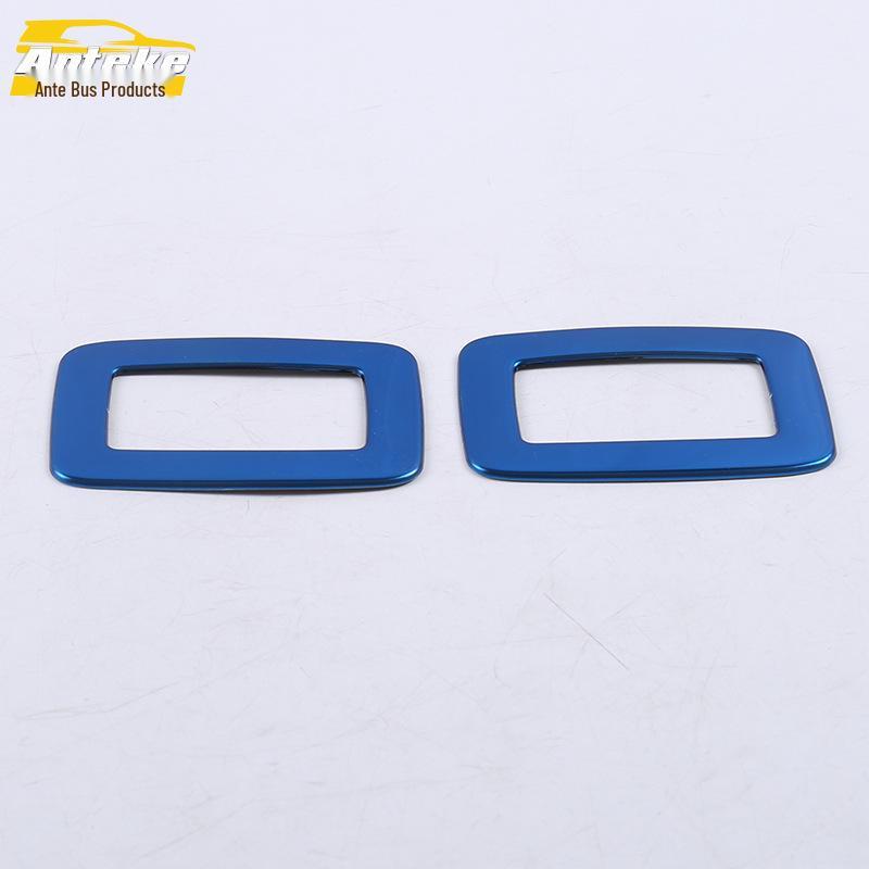 Fits 18 Tayron Models: Rear Seat Adjustment Trim, Seat Back Control Switch Decoration Sticker.