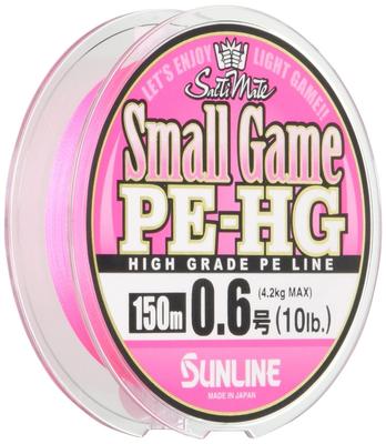SUNLINE PE Line Salt Mate Small Game HG 150m 10lb Sakura Pink 0.6