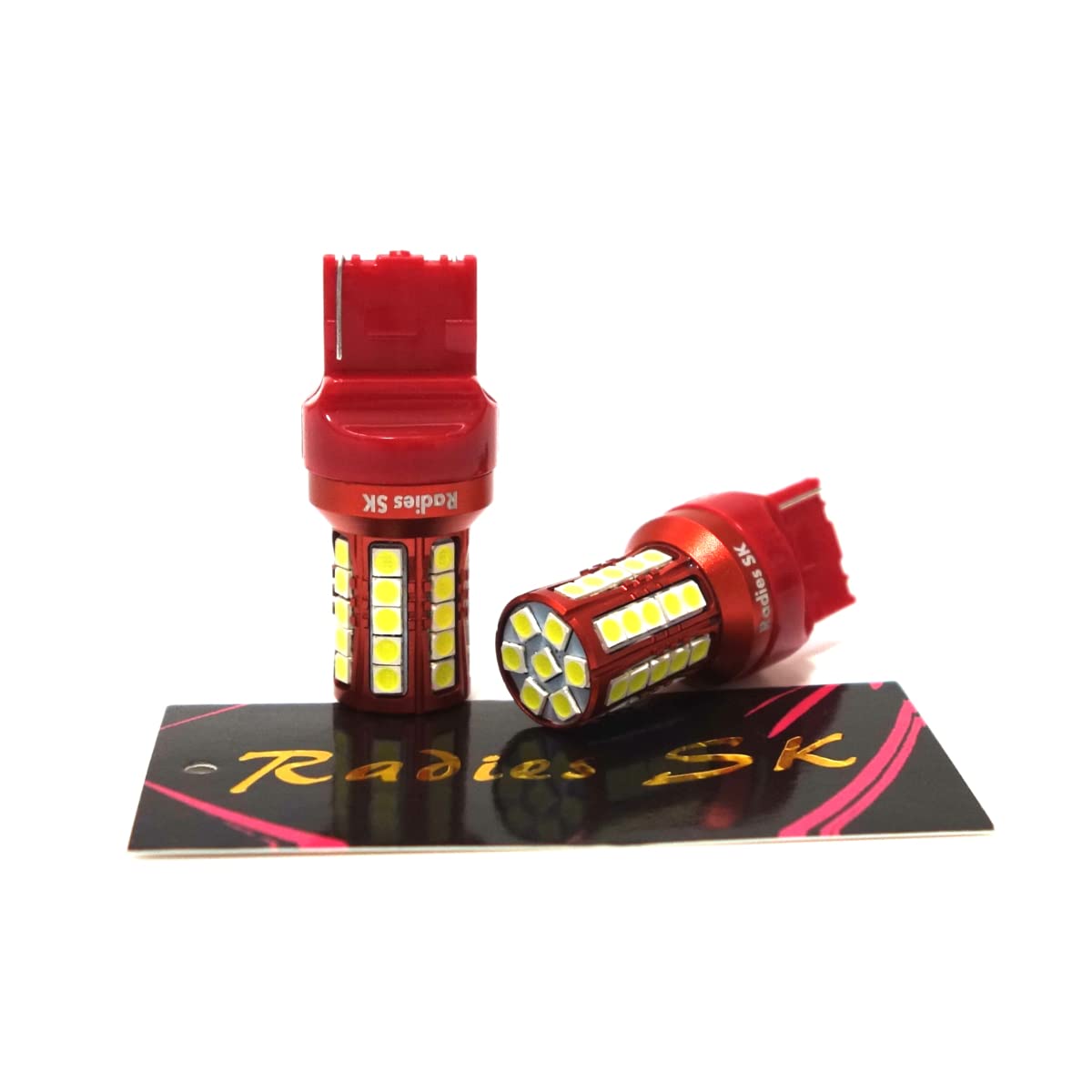 

Суперяркий светодиодный габаритный красный 2 Radies SK T16, T20, S25, T10, белый, 12В/24В, свет, модель, Forester, Nova, лампы, 6200лм, (Только 12 В, T20)