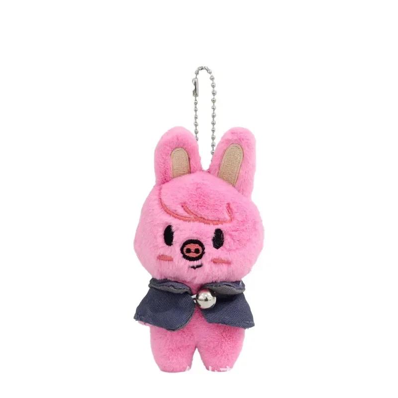 12cm Plush Toys Stray Kids Wolf Chan Cartoon Stuffed Animal Plushies Doll Kawaii Companion Adults Fans Gift SKZOO for Cuddly Fluffy Huggable Comfort