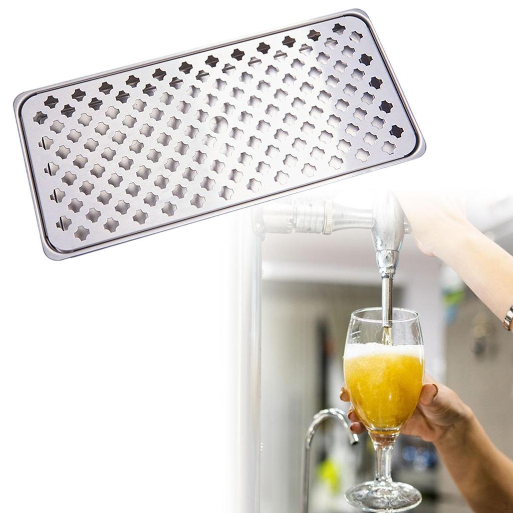 Taca ociekowa do piwa Akcesorium barowe do napojów Płyta typu drenażowego Kegerator Wysoko polerowana