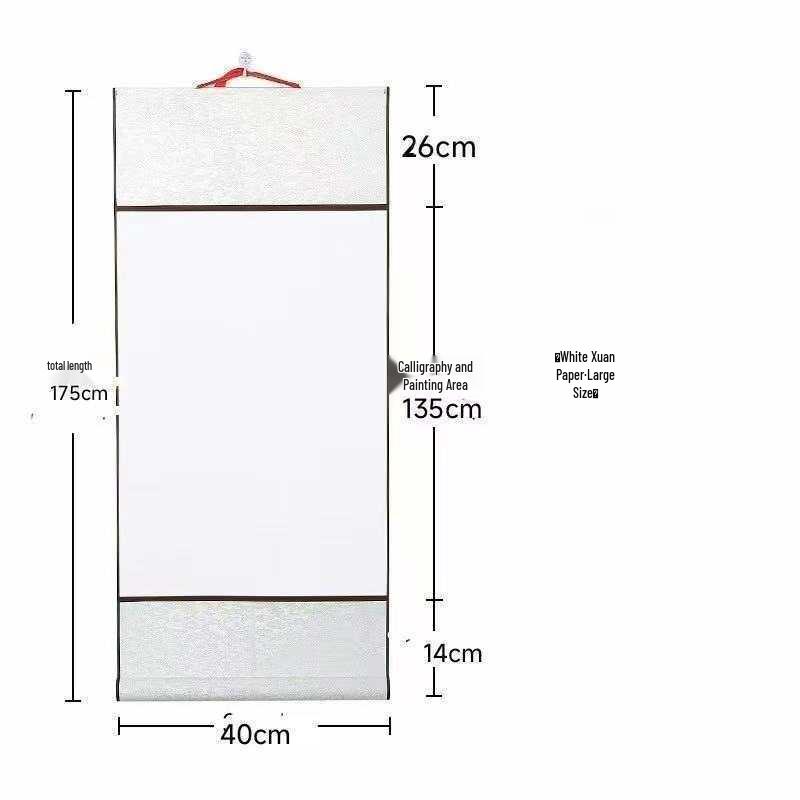 1-Meter Love Letter Scroll: Handwritten, Exquisitely Mounted, Extra Long Birthday Confession Gift for Couples
