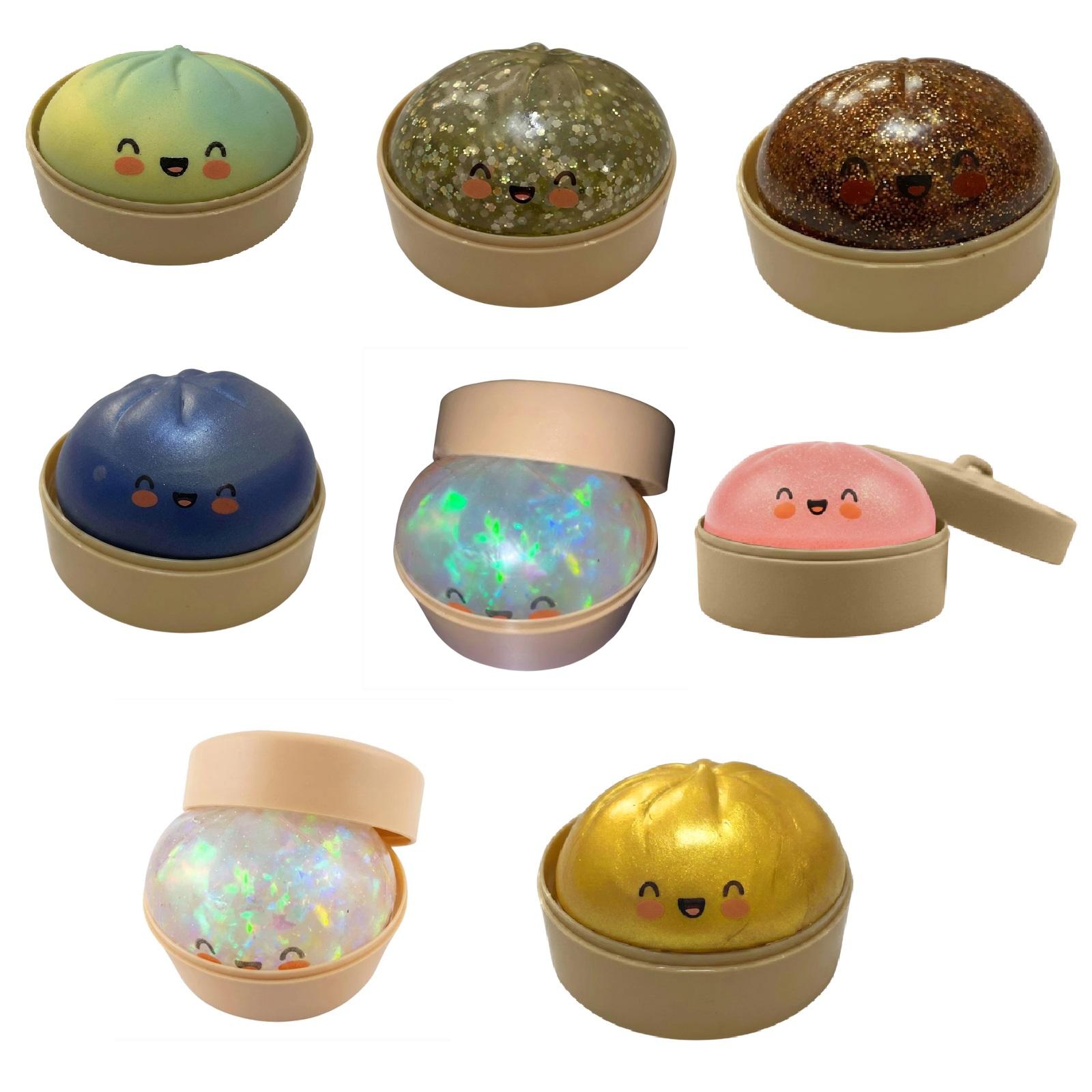 

Simulated Roast Pork Bun Toy; Cute Food; Decompression; Bun; Enjoy; Stress Relief Device.Prank Stress Relief Bun Toy Realistic Steamer Toy One Size