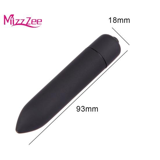 Mizz Zee vanntett elektrisk vagina bærbar 10 hastigheter for vibratormassasjepar kvinner