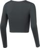 Tesla Cropped Long Dry Compression Solid All Perfect for and Women's T-Shirt, Sleeve, Moisture-Wicking, Quick-Drying, Stretchy, Fabric, Sportswear,