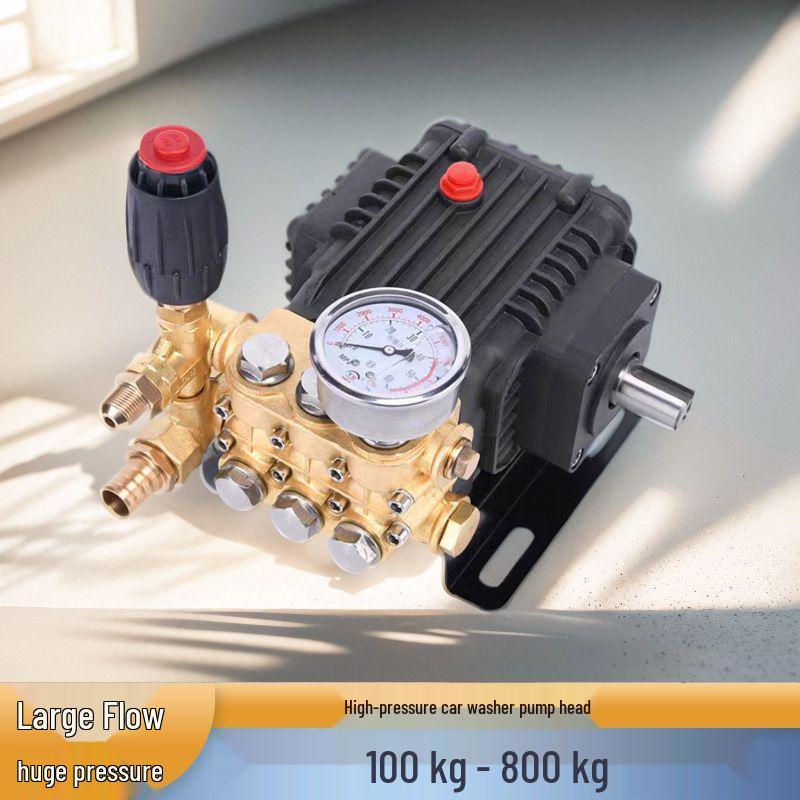High Power Ultra-High Pressure Car Washer Pump Head & Accessories