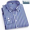 Herre Stripet Strykefri Langermet Skjorte—Vår/Sommer Kolleksjon