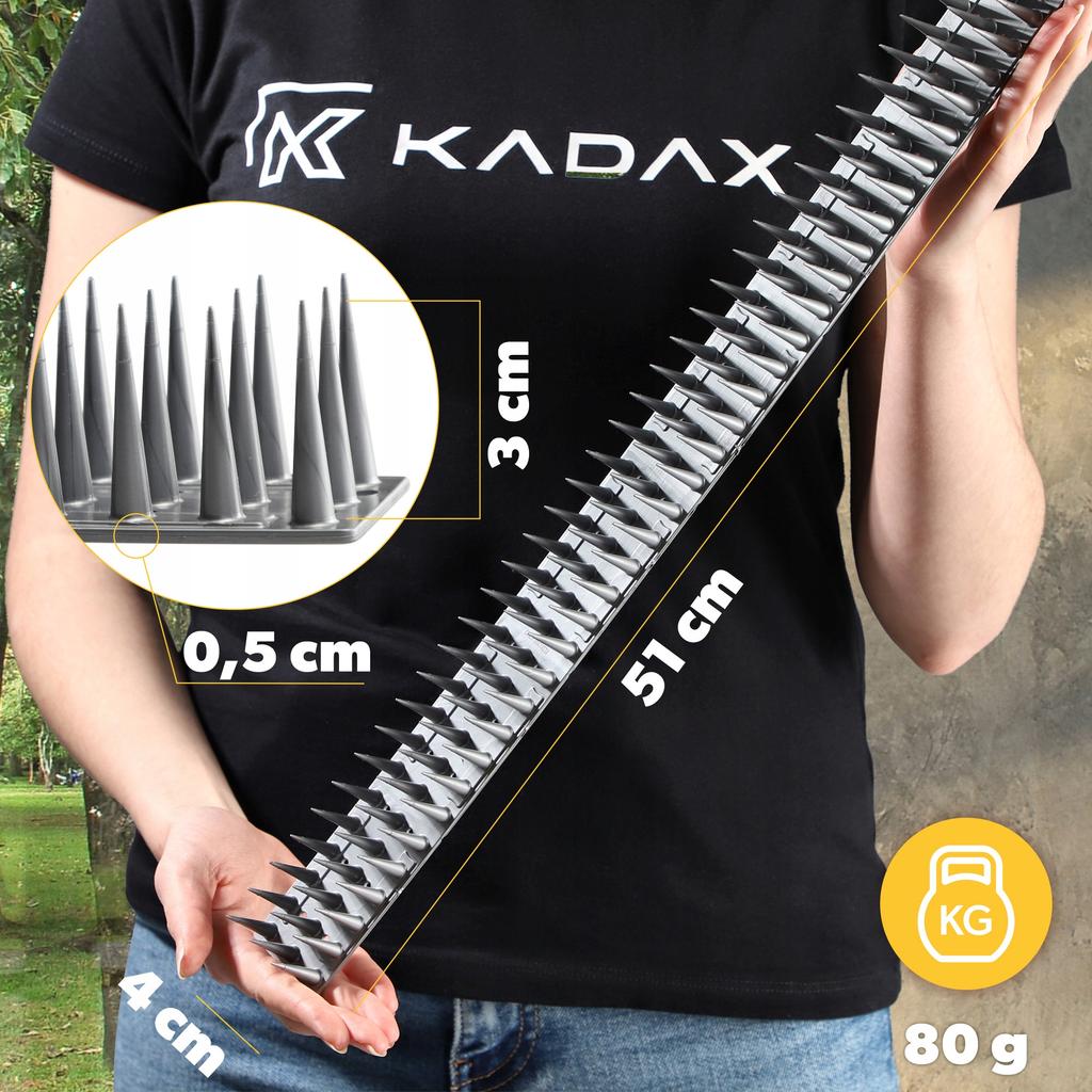 KADAX Kolce Na Ptaki Gołębie Plastikowe mocne