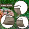 Sammeltasche Jagd Verstellbarer Riemen Netz Erntebeutel Fruchterntekorb für Camping