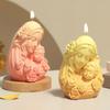 Mother Baby Shape Silicone Molds Gypsum Silicone Molds for Candle Soap Making Fondant Silicone Mould Epoxy Resin Molds