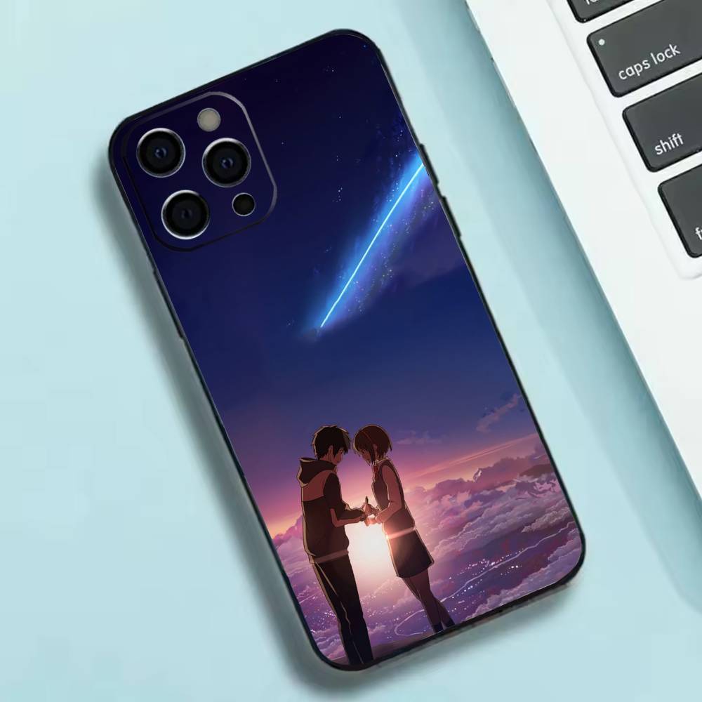 

HOT Your Anime Name Phone Case Silicone Soft For IPhone 17 16 15 14 13 12 11 X XR Plus Pro Max Plus iPhone15promax