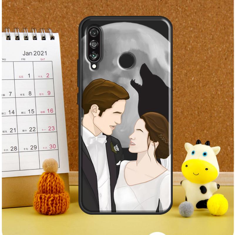 Crepúsculo Edward Cullen Bella Para Huawei Nova 3i 7i 8i 11i 12i 9 10 SE Y60 Y61 Y70 Y72 Y73 Y90 Y91 P20 P30 P40 Lite Funda