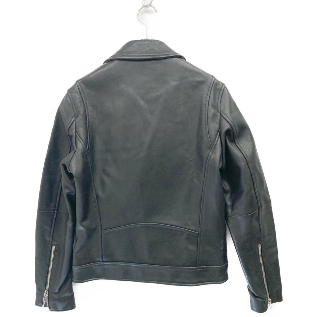 PS Paul Smith Black Leather Rider's Jacket Jacket L blackUsed