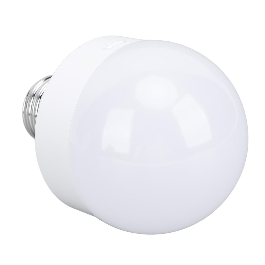 E26 Magnetic Light Bulb Rechargeable Battery Operated Light Bulb with Remote Control Timer Dimmable