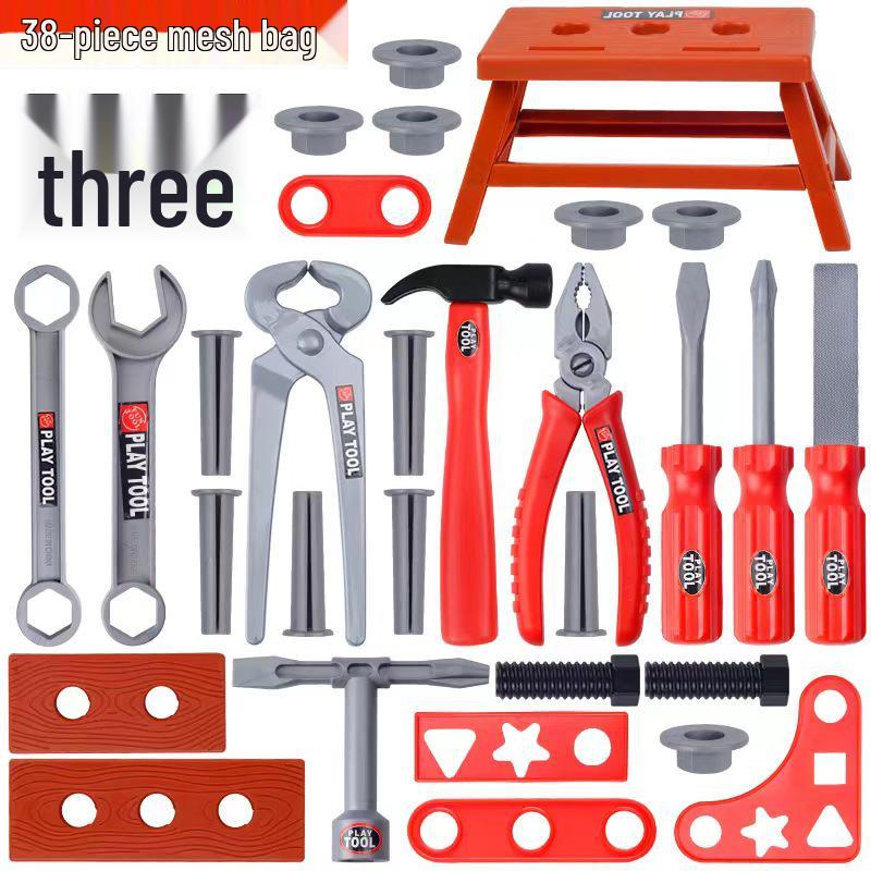 Children's Toolbox Set with Electric Drill and Screwdriver Repair Toys