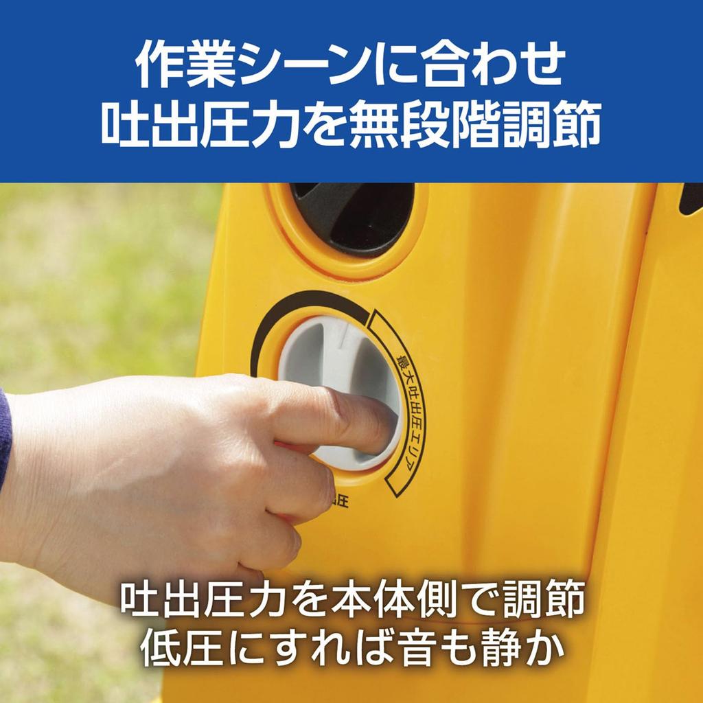 Kyocera Old Ryobi High Pressure Washer 699750A the Discharge Pressure On the Main Unit To Suit the Work Is Also Possible Maximum Allowable Pressure