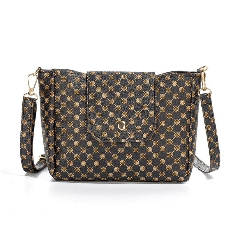 Women's Bag, New Summer Trend Printed Bucket Bag, Fashionable and Simple Messenger Bag, One Shoulder Bag.