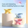 Cute Pet Bowl Tilted Cat Food Bowl Whisker Friendly, Anti Vomiting, Slanted Macarons Series Cat Bowls Indoor Pet Supplies
