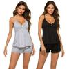 Women's 2025 Spring/Summer Modal Pajama Set - Long Sleeve Cardigan, Two-Piece Homewear