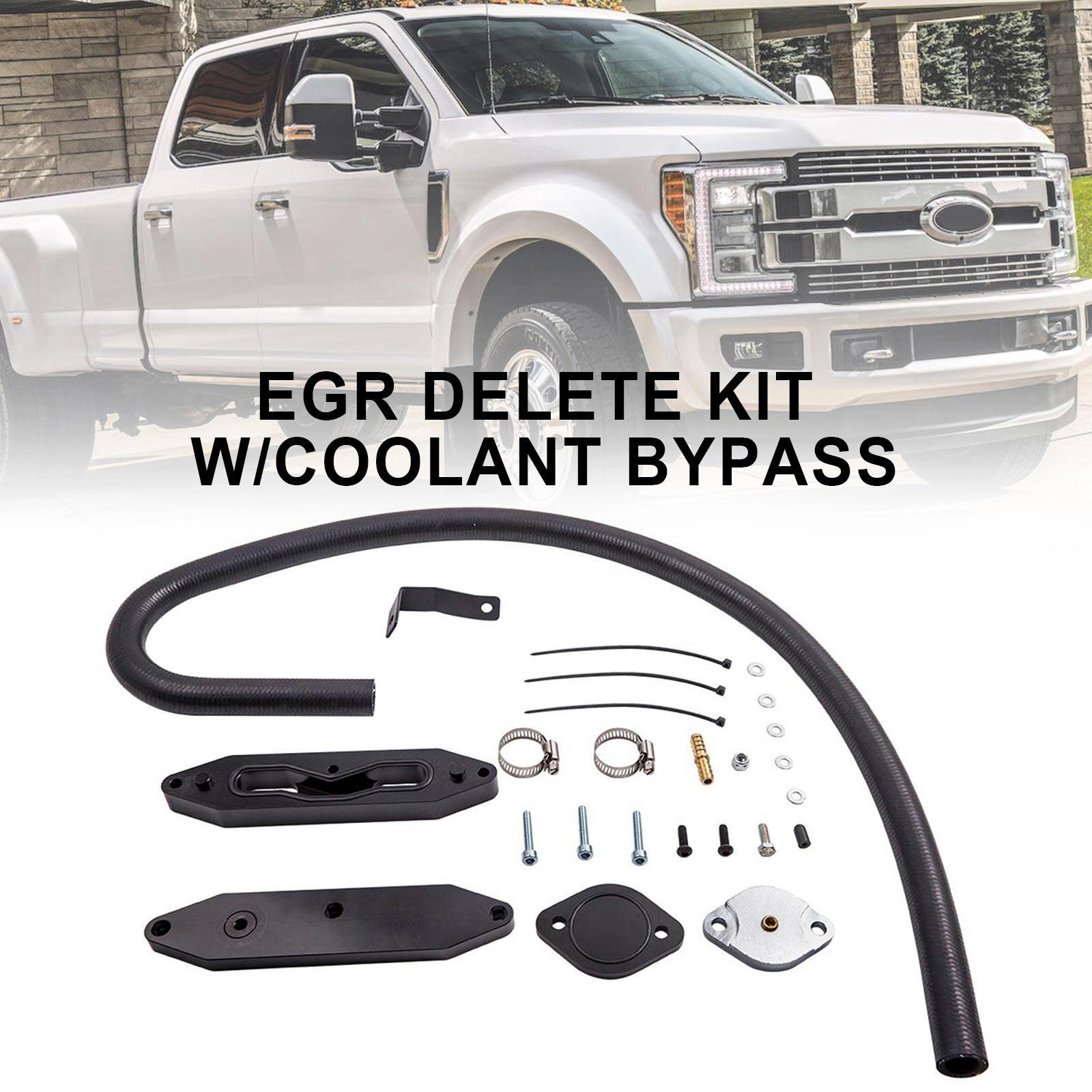 

EGR Delete Kit w/Coolant Bypass for 2011-2019 Ford 6.7L Powerstroke Diesel