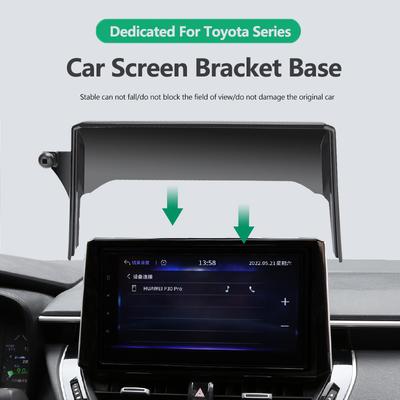 Dedicated Car Phone Holder Bracket Navigation Screen Frame Mobile Phone Stand For Toyota CHR Corolla RAV4 Camry Yaris Allion