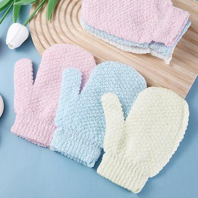 1PCS Bath Gloves Five Finger Bath Towel Powerful Decontamination Tool Exfoliation Coarse God Ho L7L3