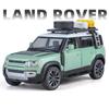 1/32 Range Rover Defender SUV Legierung Auto Modell Die-Cast Metall Simulation Geländefahrzeuge Auto Modell Ton und Licht Kinderspielzeug Geschenk