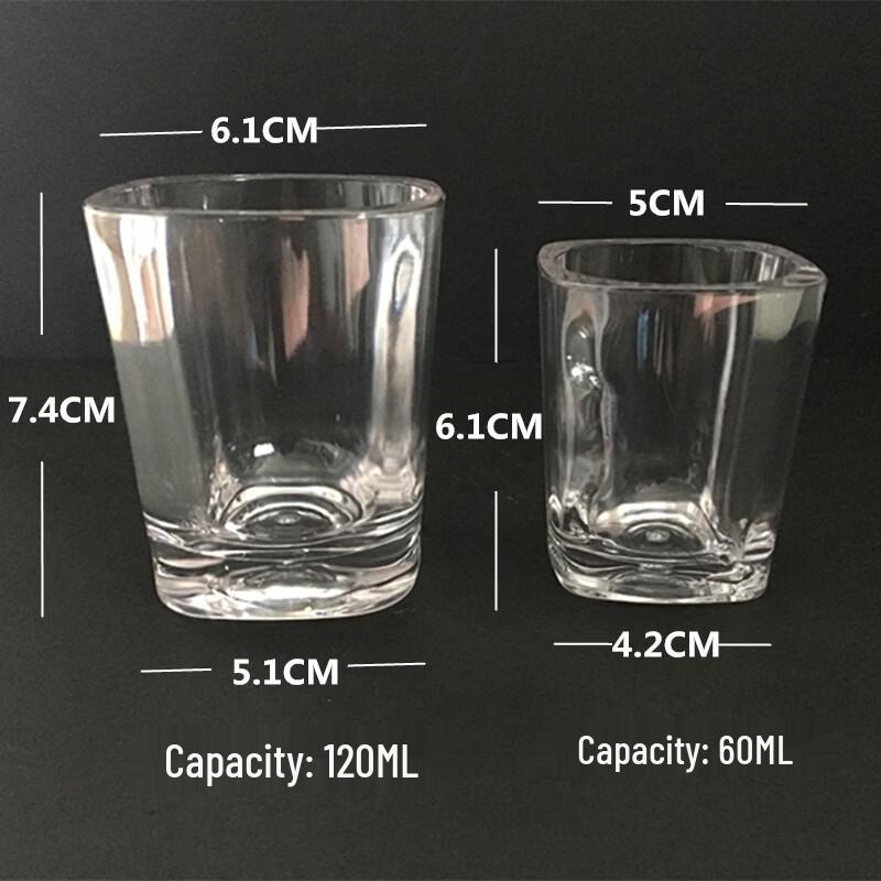 LISM Acrylic Anti-fall Cocktail Tumblers (5-Pack)