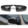 Για BMW X5 E70 X6 E71 2007-13 Καλύμματα πλευρικών καθρεπτών γυαλιστερό μαύρο αριστερά+δεξιά
